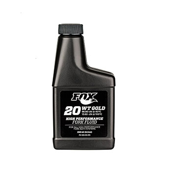 FOX OIL FOR SUSPENSION GOLD 20WT - 250ML