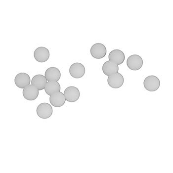 PLASTIC NYLON BALL FOR CLOSING HEX HOLE FOR FOX SHOCKS