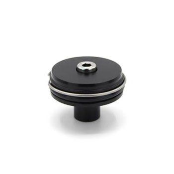 PIGGY BACK CAP KIT FOR SHOCK BOS KIRK, BLACK