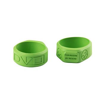 PAIR OF BUMBERS GREEN FOR FORK DVO EMERALD - 2X