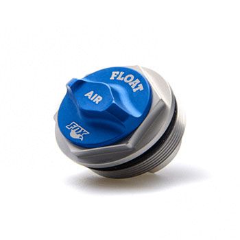 TOP CAP ASSY FOR FORK FOX FLOAT NA 2, 40 mm, SILVER